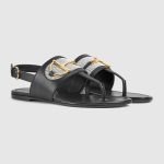 Gucci Women’s thong sandal with Horsebit - Image 5